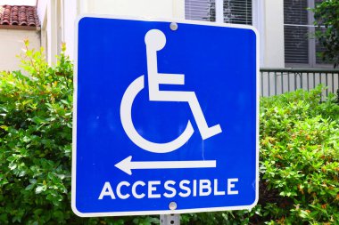 Tekerlekli sandalye Erişilebilir İşaret, Engelli Erişim Sembolleri