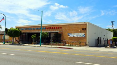 Temple City, California - 9 Haziran 2024: Temple City Yetişkin Sağlık Merkezi, 9917 Las Tunas Dr, Temple City 