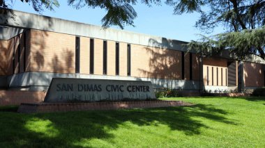 San Dimas, Kaliforniya - 1 Şubat 2025: San Dimas Şehir Merkezi, Los Angeles