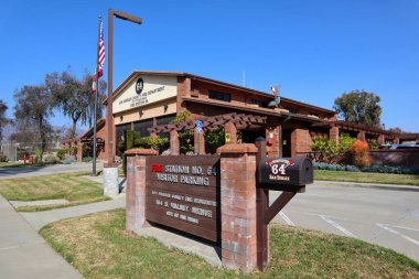 San Dimas, Kaliforniya - 1 Şubat 2025 San Dimas İtfaiye İstasyonu 64, Los Angeles İlçe İtfaiyesi, 164 S. Walnut Caddesi, San Dimas