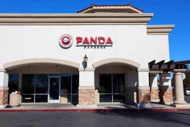 Norwalk, California - 16 Ocak 2025: Panda Express, Gurme Çin Lokantası