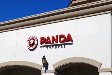 Norwalk, California - 16 Ocak 2025: Panda Express, Gurme Çin Lokantası