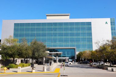 Los Angeles, Kaliforniya - 8 Mart 2025 Los Angeles Genel Tıp Merkezi Hastanesi