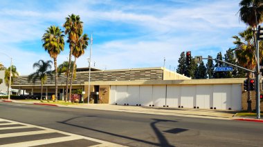 Pomona, California - 20 Aralık 2024: Los Angeles İtfaiyesi 15, 590 S. Park Avenue Pomona.