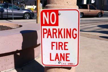 Park yangın lane iz yok