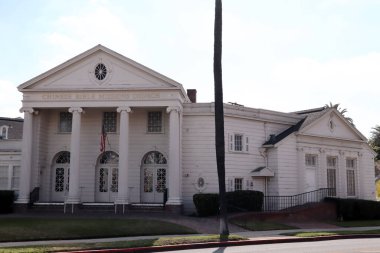 Alhambra, LA County, California - 29 Ocak 2025: 315 S 2. Cadde 'deki Çin İncili Misyon Kilisesi binasının dış görünüşü.