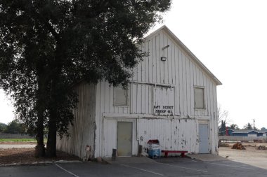 La Verne, California - 30 Ocak 2025: Rustik Amerikan Mirası Zamanda Korundu