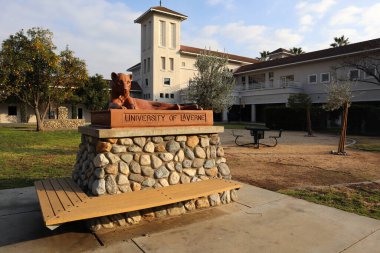 La Verne, California - 30 Ocak 2025: La Verne Üniversitesi, Dış Görünüm