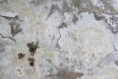 Kabaran Boya ve Su Hasarlı Doku Duvar Yüzeyinin Yakın Çekimi