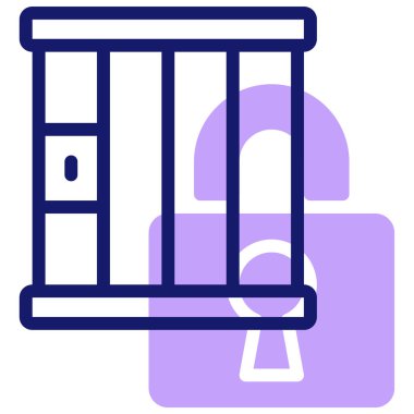 Otelde. Web simgesi basit illüstrasyon