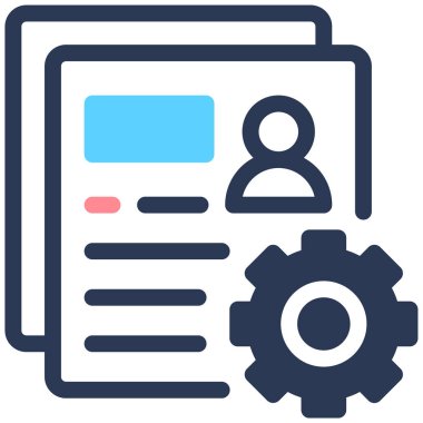 İş yönetimi. Web simgesi