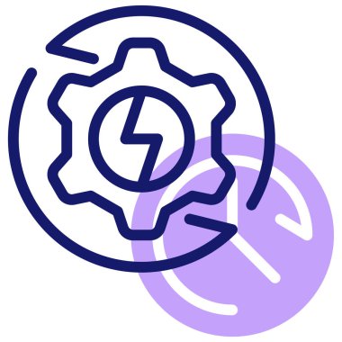 işlem web simgesi basit illüstrasyon