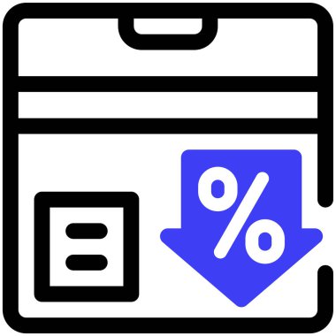 Alışveriş. Web simgesi basit illüstrasyon