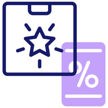 İnternetten alışveriş. Basit resimleme