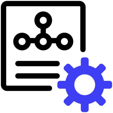 Bilgisayar çipi. Basit resimleme