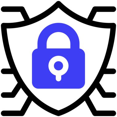 Güvenliği sağla. Web simgesi