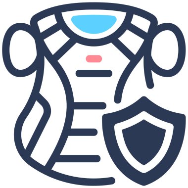 Futbol. Web simgesi vektör illüstrasyonu