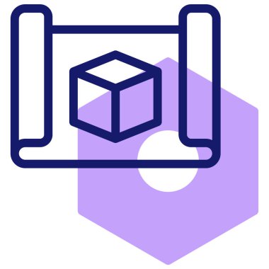 İnşaat. Web simgesi basit illüstrasyon