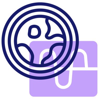 - Evet. Web simgesi basit illüstrasyon