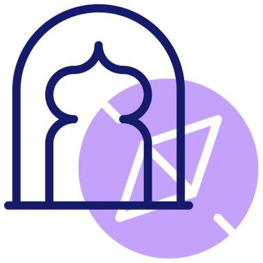 Kadın. Web simgesi basit illüstrasyon