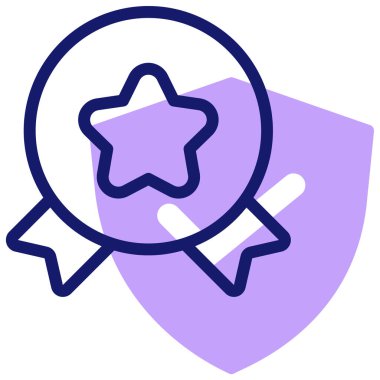 kalite web simgesi basit illüstrasyon