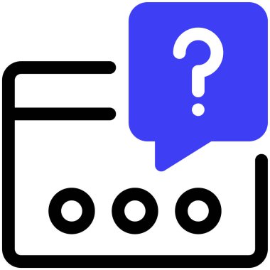 Konuş. Web simgesi basit tasarım