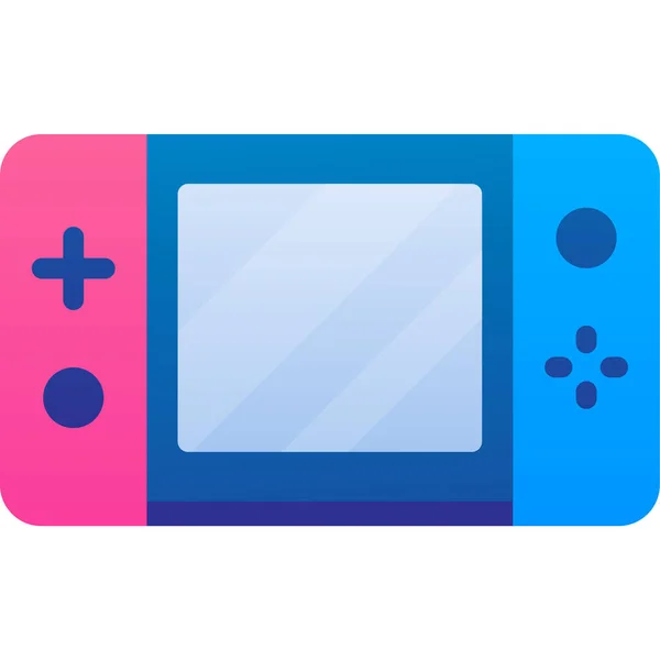 Game Console Simple Design — Stock Vector