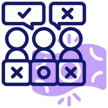 kullanıcı. Web simgesi basit illüstrasyon