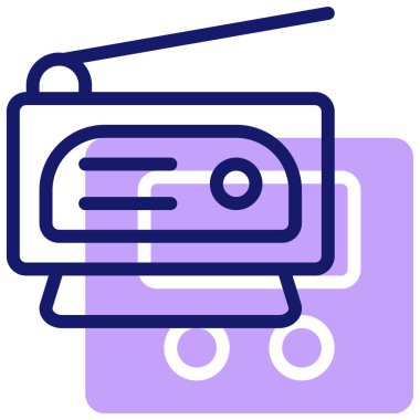 İnternetten alışveriş. Basit resimleme