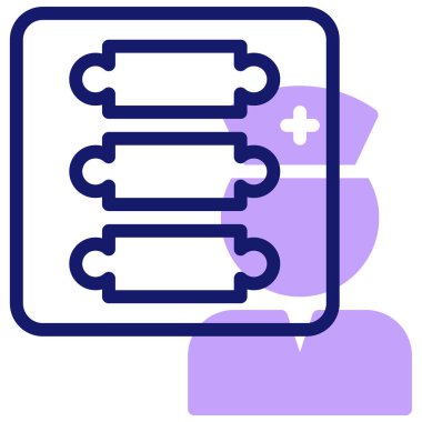 veritabanı. Web simgesi basit illüstrasyon