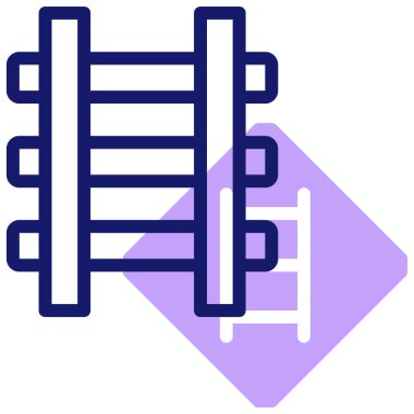 Bina. Web simgesi basit illüstrasyon