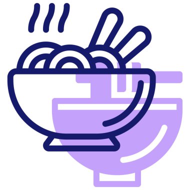 Çorba. Web simgesi basit illüstrasyon