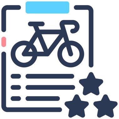 Bisiklet. Web simgesi basit tasarım