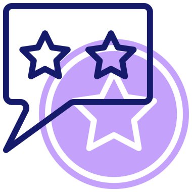 çevrimiçi derecelendirme vektörü simgesi 