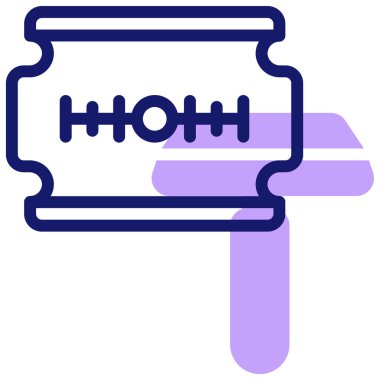 Okul. Web simgesi basit illüstrasyon