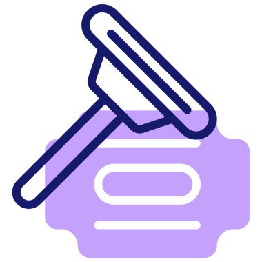 Razor web simgesi basit illüstrasyon