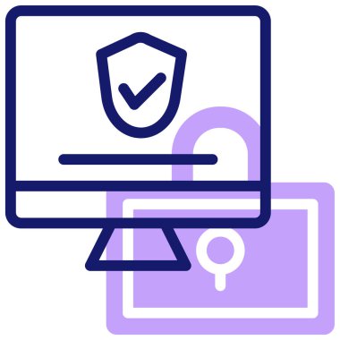 Veri güvenliği. Basit resimleme