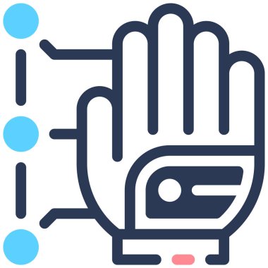 VR web simgesi basit illüstrasyon