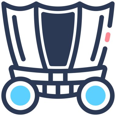 - Araba. Web simgesi basit illüstrasyon