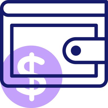 Kredi kartı vektör simgesi. biçim iki renkli düz sembol, mavi ve beyaz renkler, yuvarlak açılar, yeşil