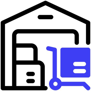 Yazıcı. Web simgesi basit illüstrasyon