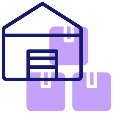 Yazıcı. Web simgesi basit illüstrasyon