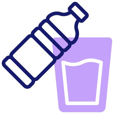 Bira. Web simgesi basit illüstrasyon