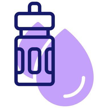 Tuz. Web simgesi basit illüstrasyon