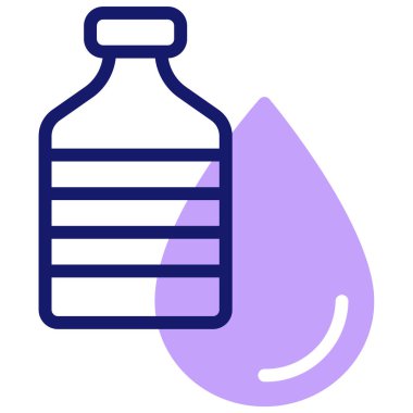 Şişe. Web simgesi basit illüstrasyon