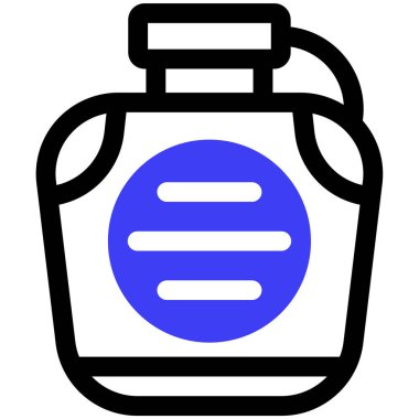 Parfüm. Web simgesi basit illüstrasyon