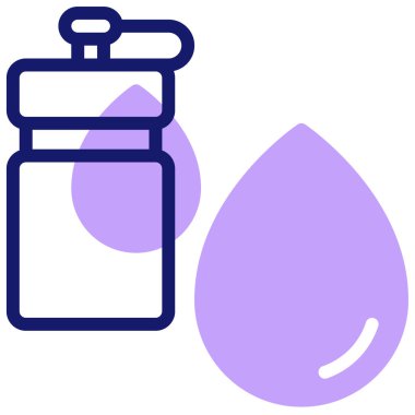 Şişe. Web simgesi basit illüstrasyon