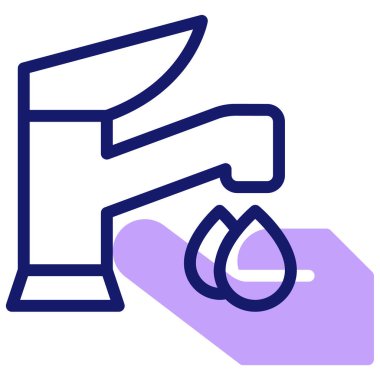 Su musluğu. Basit tasarım