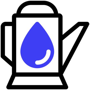 sulandırma web simgesi basit illüstrasyon