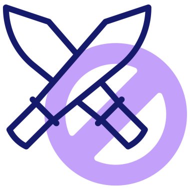 silah ağ simgesi basit illüstrasyon